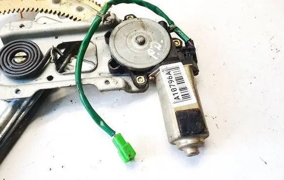 Front door window regulator motor