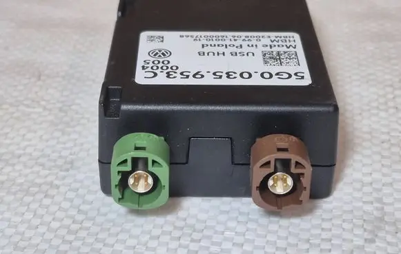 Skoda Superb B8 (3V) USB control unit 5G0035953C 09941001019 1600017568