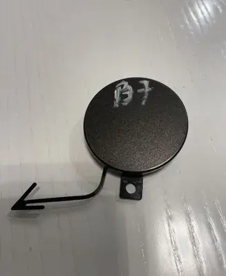 Volkswagen PASSAT B7 Rear bumper row hook cap/cover 3AA807155