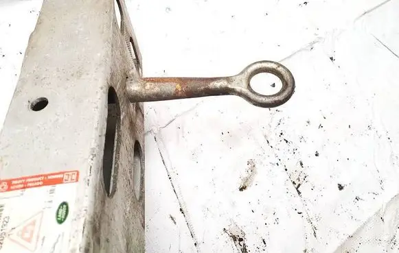 Jaguar XJ X351 Towing hook eye 