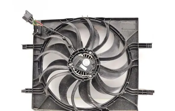 Skoda Enyaq iV Radiator cooling fan shroud 1EA121205A 1EA121203C