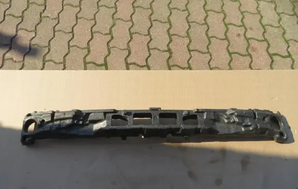 Front bumper foam support bar