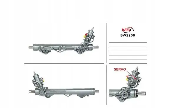 BMW 5 E60 E61 Steering rack BW226R