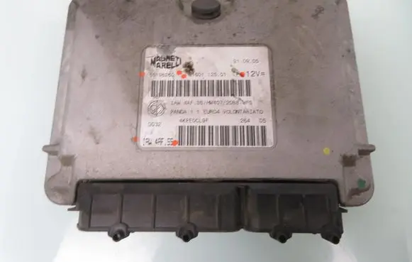Fiat Panda II Engine control unit/module IAW4AFSS 55196260 6160112501