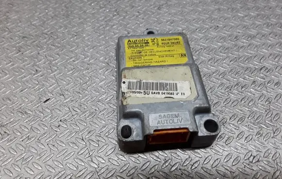 Peugeot 406 Airbag control unit/module 550540400 9631847080