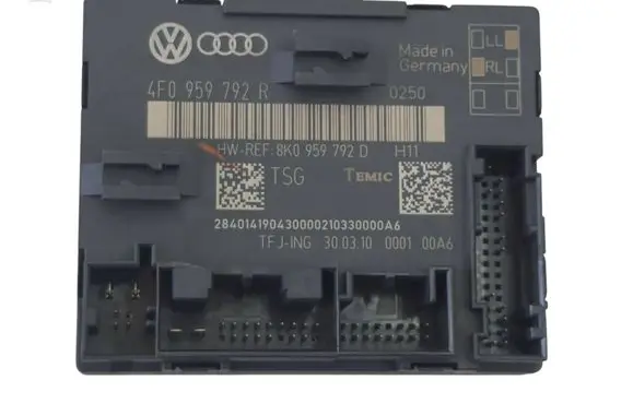 Audi A6 S6 C6 4F Door control unit/module 4F0959792R 8K0959792D