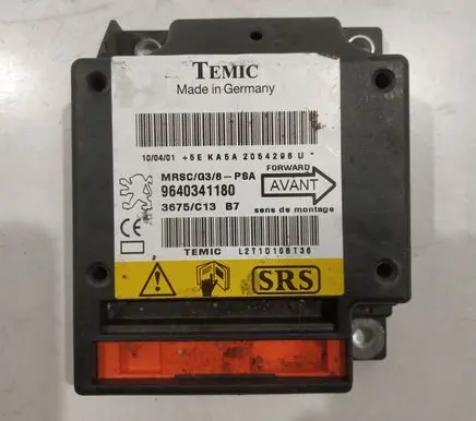 Peugeot 607 Airbag control unit/module 9640341180 3675C13B7 3675
