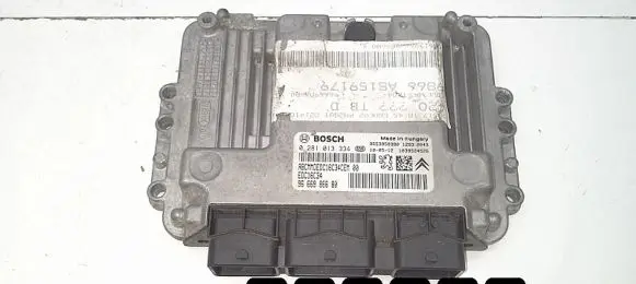 Peugeot 3008 I Engine control unit/module 9666986680 0281013334