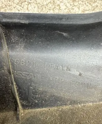 Nissan 370Z Fender trim (molding) 65821EA1A