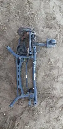Audi A3 S3 8V Rear axle beam with reductor 