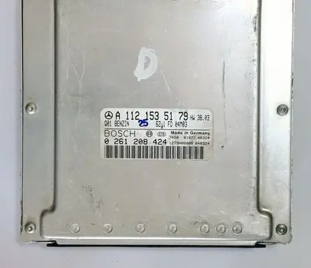 Mercedes-Benz C W203 Engine control unit/module A1121535179 0261208424