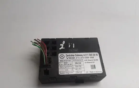 Mercedes-Benz E W211 Other control units/modules A2115402945 410213005008