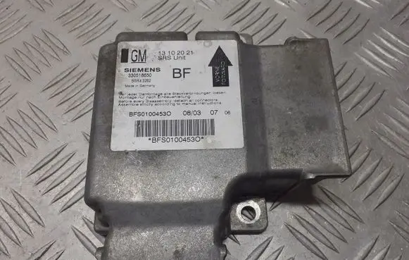 Opel Signum Airbag control unit/module 13102021