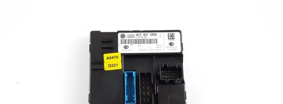 Audi A6 S6 C6 4F Comfort/convenience module 4F0907289C 4F0910289C
