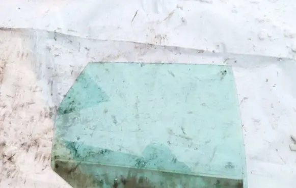Ford Focus Rear door window glass AS2