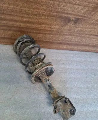 Renault Scenic I Front shock absorber with coil spring