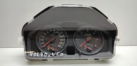 Volvo V50 Speedometer (instrument cluster) 31296228 69199420T