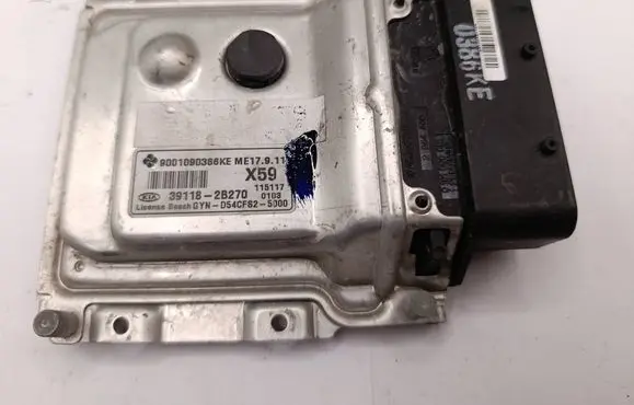 KIA Venga Engine control unit/module 9001090386KE 391182B270 54CFS25000