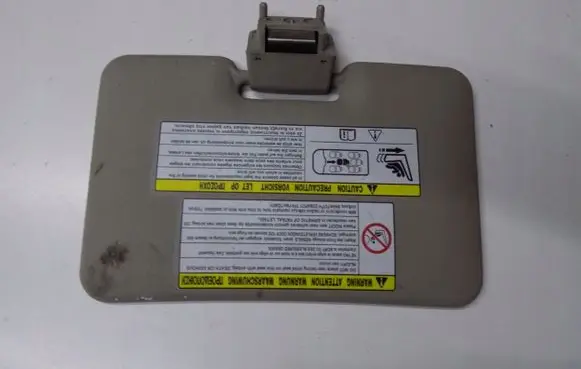 Honda City Sun visor clip/hook/bracket NH701M
