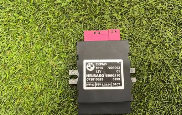 Fuel injection pump control unit/module