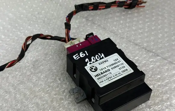 BMW 5 E60 E61 Fuel injection pump control unit/module 7169960 716996001 16147169960