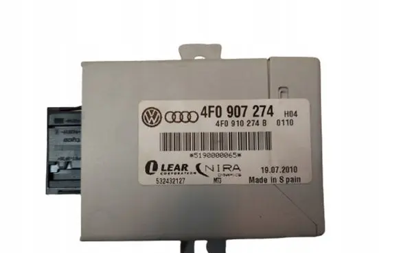 Audi A6 S6 C6 4F Tire pressure control unit 4F0907274