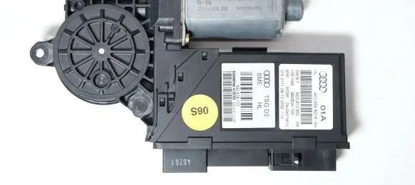 Audi A8 S8 D3 4E Rear door window regulator motor 4E0959801A