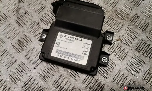 Volkswagen PASSAT B6 Hand brake control module 3C8907801A