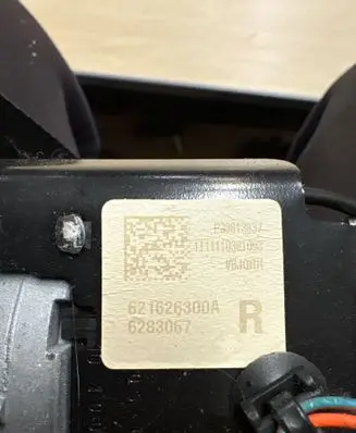 Volvo XC60 Front seatbelt 621626300a