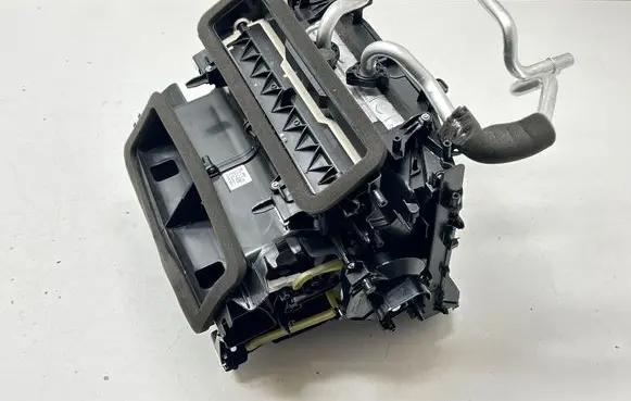 Interior heater climate box assembly