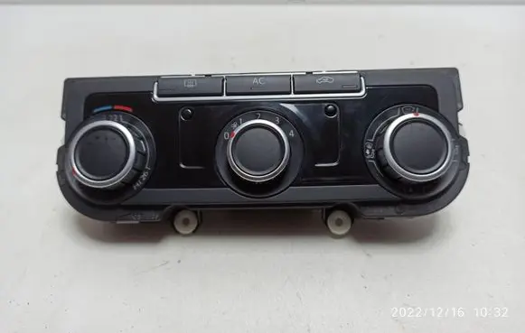 Volkswagen Golf Plus Climate control unit 3C8907336AB