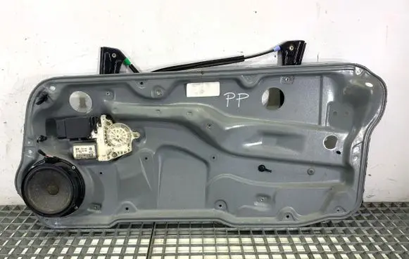 Volkswagen Golf IV Front door window regulator with motor 1J1959802D