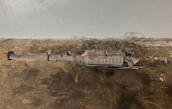 Mazda 6 Catalyst/FAP/DPF particulate filter 