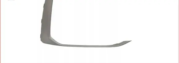 Audi SQ7 Front bumper splitter molding 