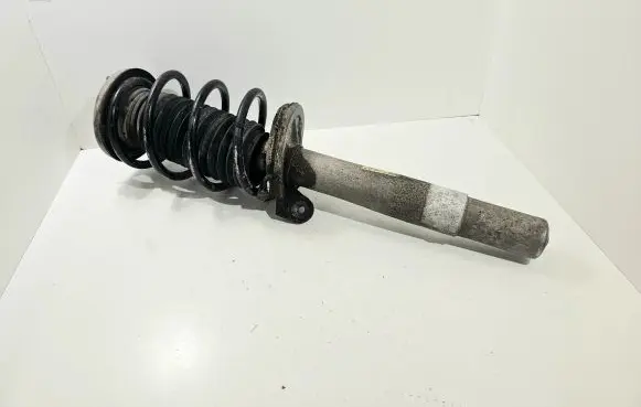 Front shock absorber with coil spring
