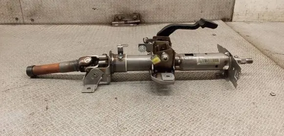 Steering wheel axle