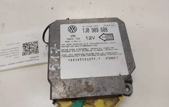 Ford Galaxy Airbag control unit/module 1J0909608 5WK4154