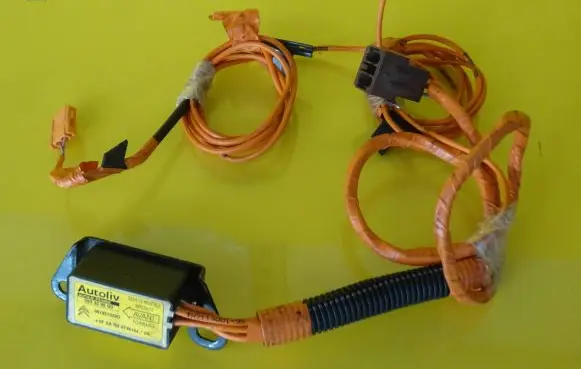 Citroen ZX Airbag deployment crash/impact sensor 9619513280