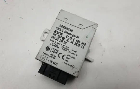 BMW 3 E46 Immobilizer control unit/module 61356905666 05393245 110187