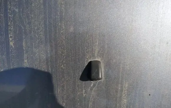 Windshield washer spray nozzle