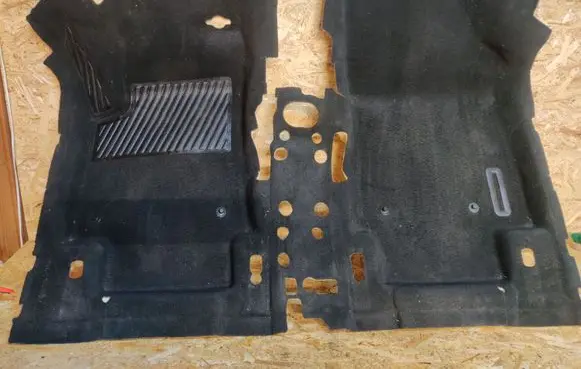 Citroen C3 Aircross Front floor carpet liner 1838640MIS 17518T289