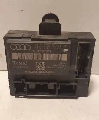 Audi A6 S6 C6 4F Door control unit/module 4F0959792E 14012006 4F0910793E