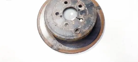 Subaru Legacy Rear brake disc neventiliuojamas