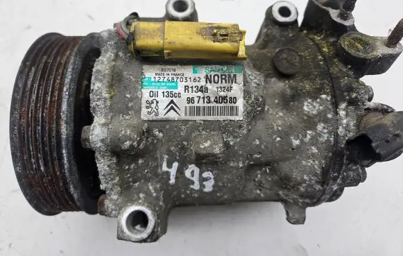Peugeot 508 Air conditioning (A/C) compressor (pump) 9671340580