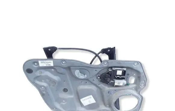 Volkswagen Touran I Front door window regulator with motor 1T1837729AE 1T0959701
