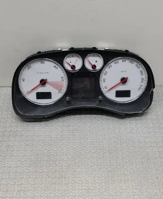 Peugeot 307 Speedometer (instrument cluster) P9661323180 M55995730 281175226