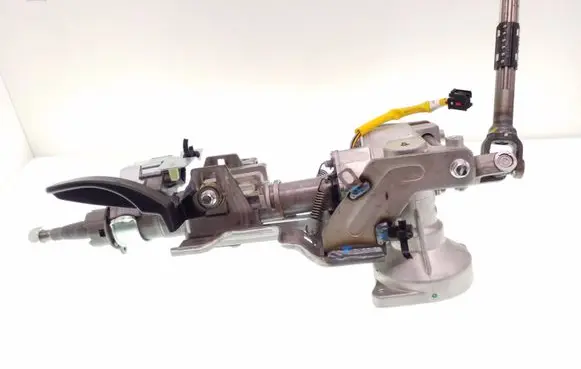 Steering wheel axle set