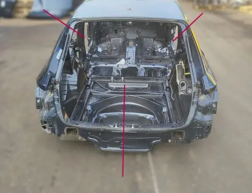 Audi A4 Allroad B9 Rear quarter panel