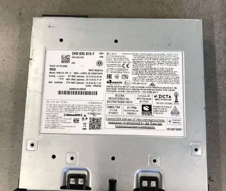 Volkswagen Golf VIII MMI control unit 5H0035876F