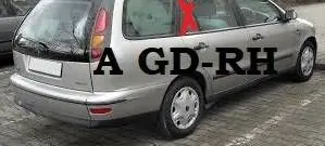 Fiat Marea Rear vent window glass DOT36AS2M127 FDA0010E